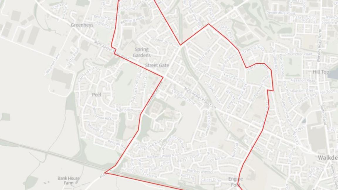 Stop and search map