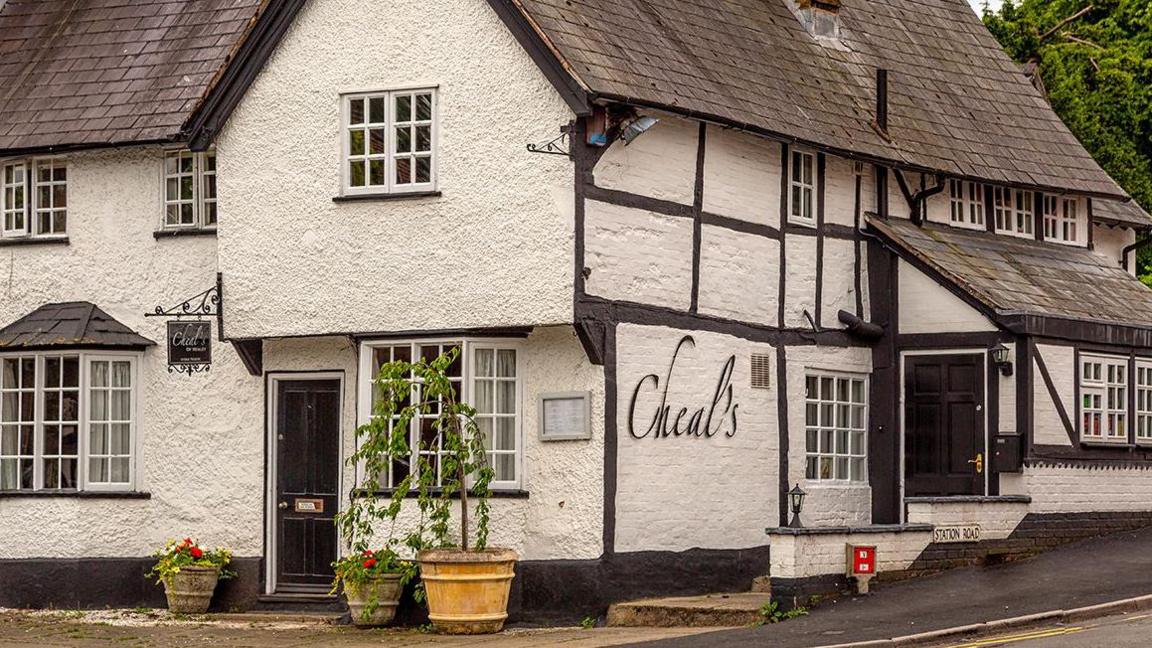 The old Cheal's building in Henley-in-Arden