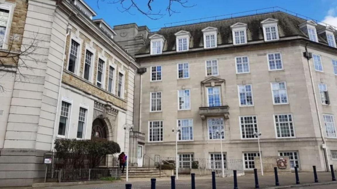 Town Hall in Maidstone, KCC's main building