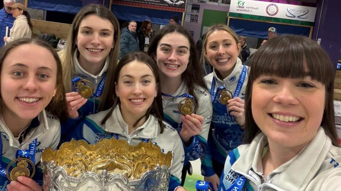 Fay Henderson and her Scottish championship-winning rink