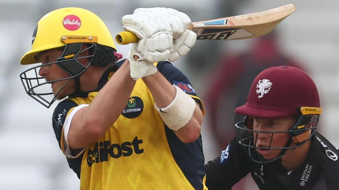 Sam Northeast's unbeaten 63 for Glamorgan came off just 49 balls