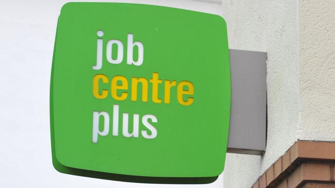 Job Centre sign