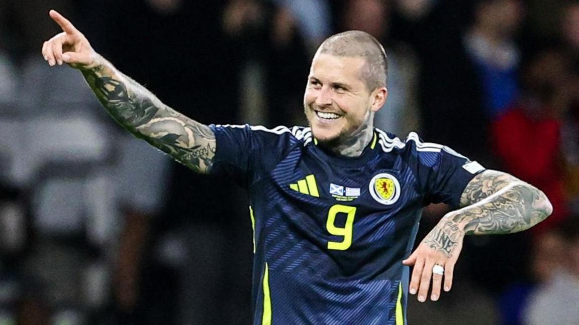 Scotland forward Lyndon Dykes