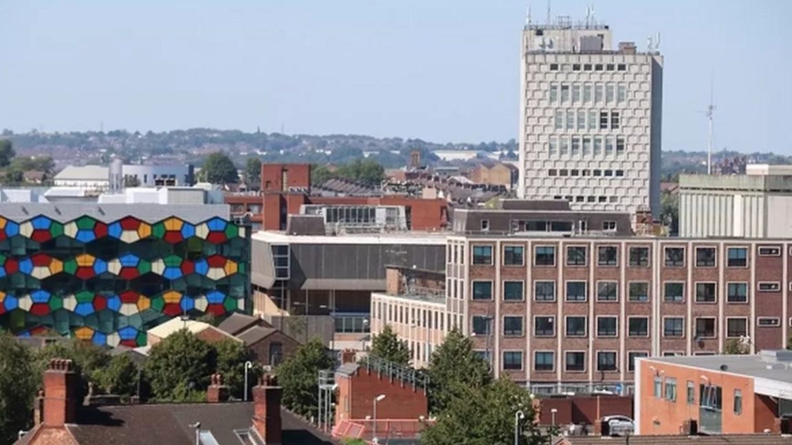 Hanley skyline