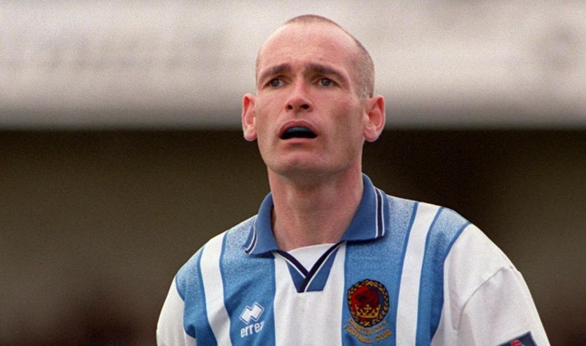 Gary Bennett wearing the colours of Chester City in 1998