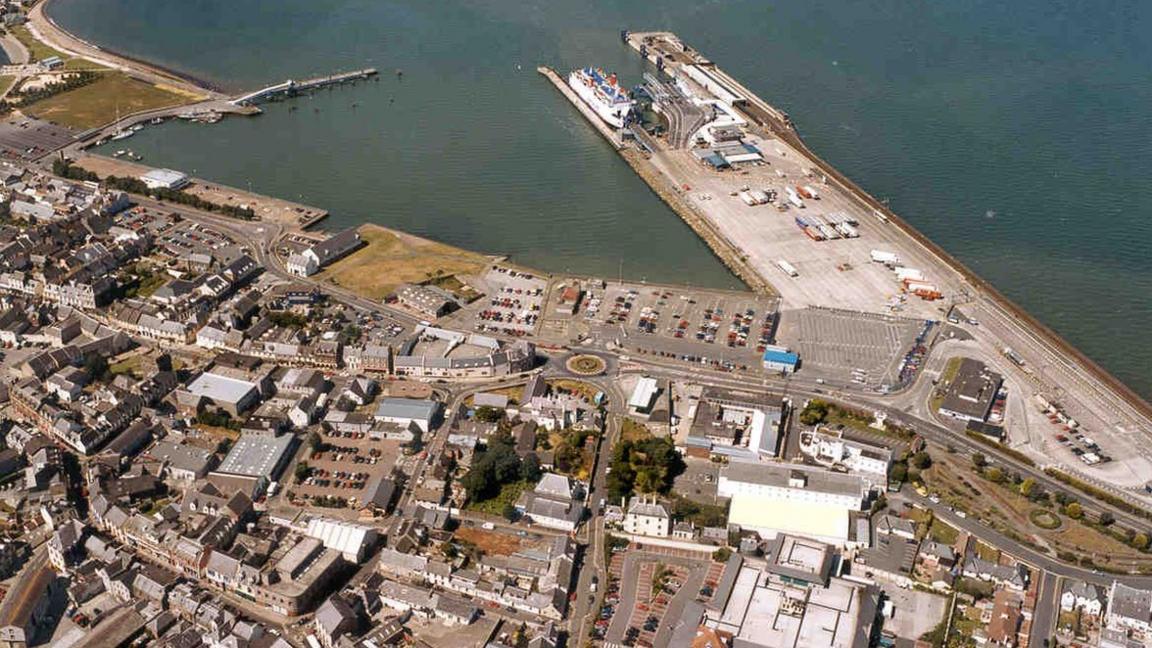 Stranraer harbour