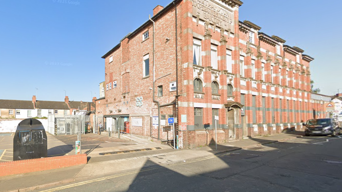 The back of the Co-op supermarket on Barry Road