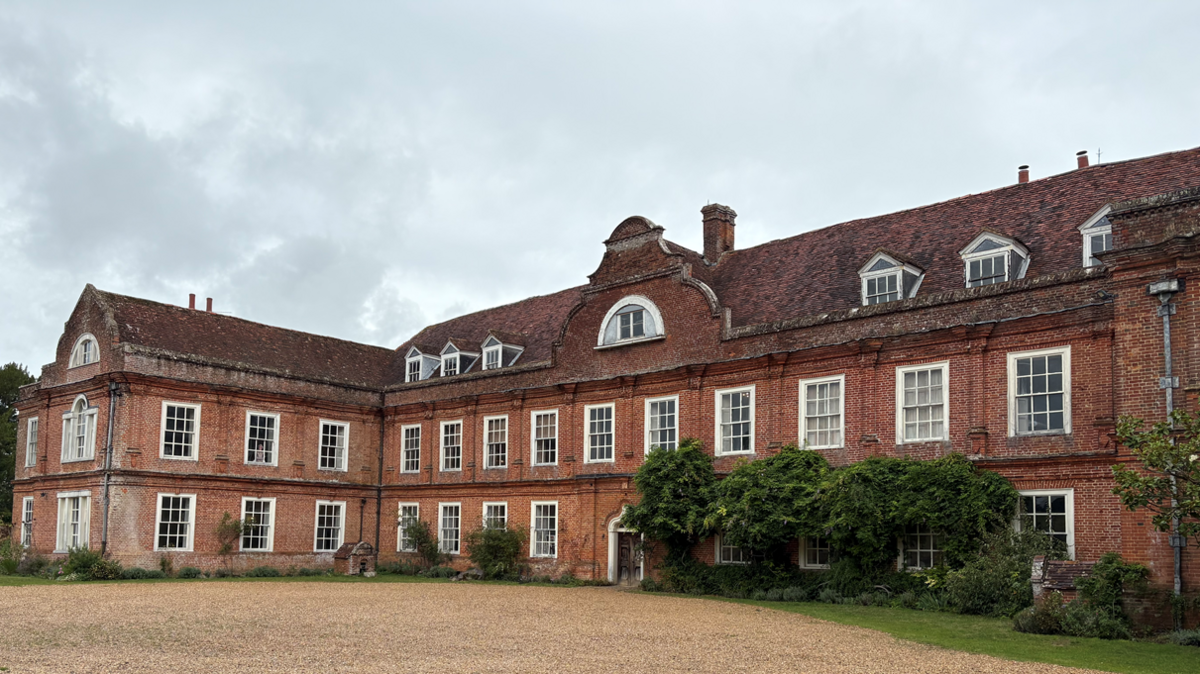 A shot of West Horsley Place - a 15th Century building