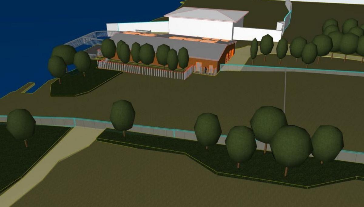 An artists impression of the new hippo facility