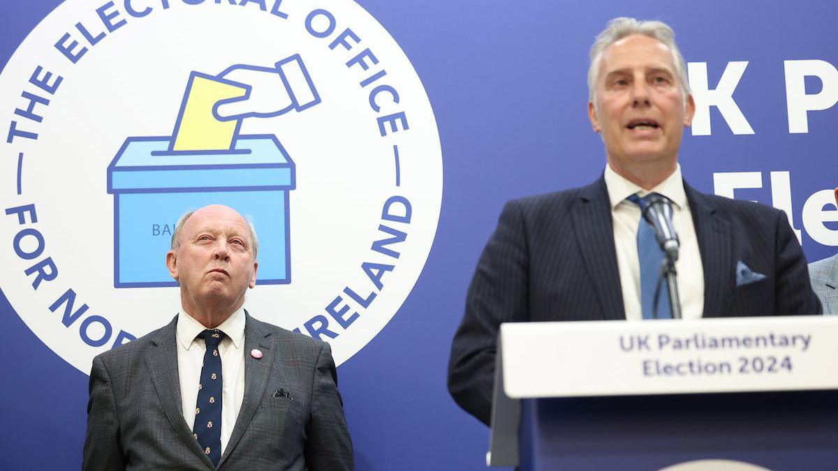 Jim Allister and Ian Paisley