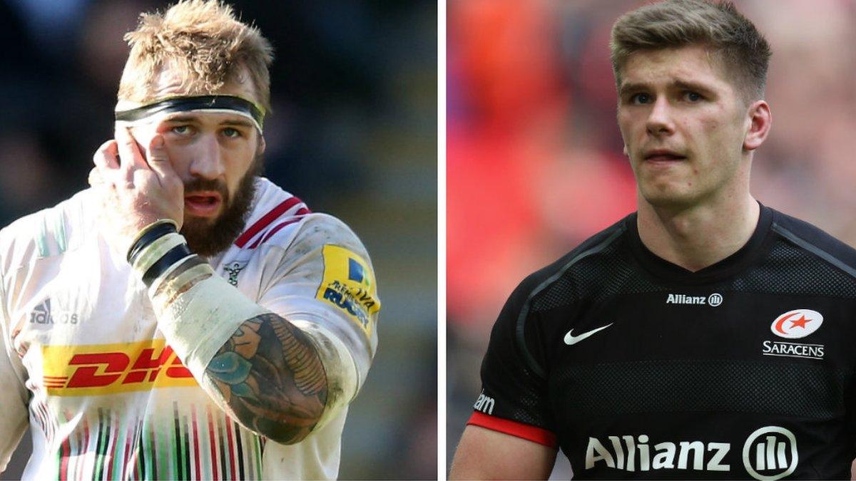 Joe Marler and Owen Farrell