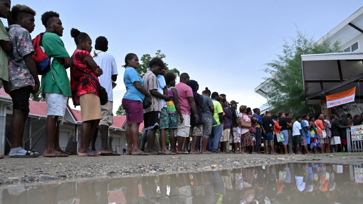 Solomon Islanders voted in a national election in April