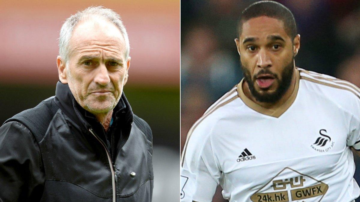 Francesco Guidolin and Ashley Williams