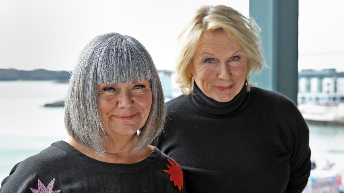 Dawn French and Jennifer Saunders