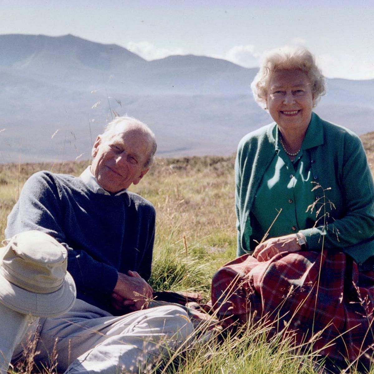 Prince Philip and the Queen