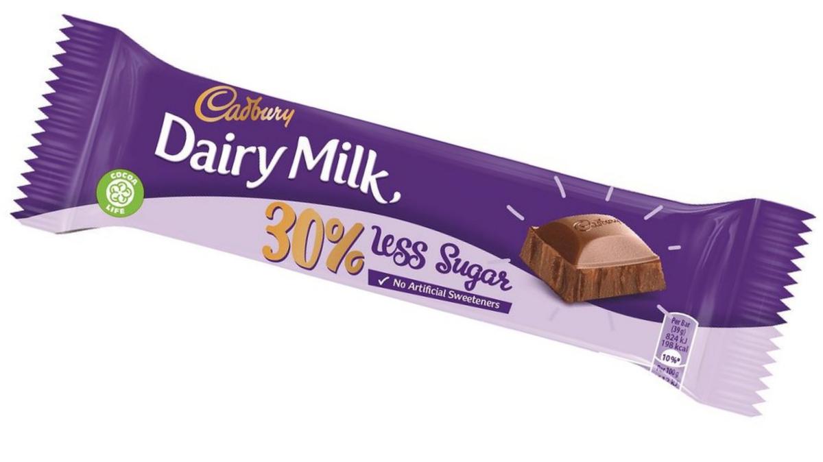 Dairy Milk 30% less sugar