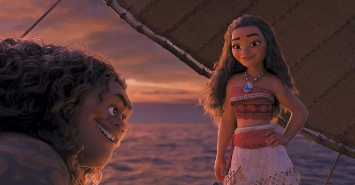 Moana and Maui