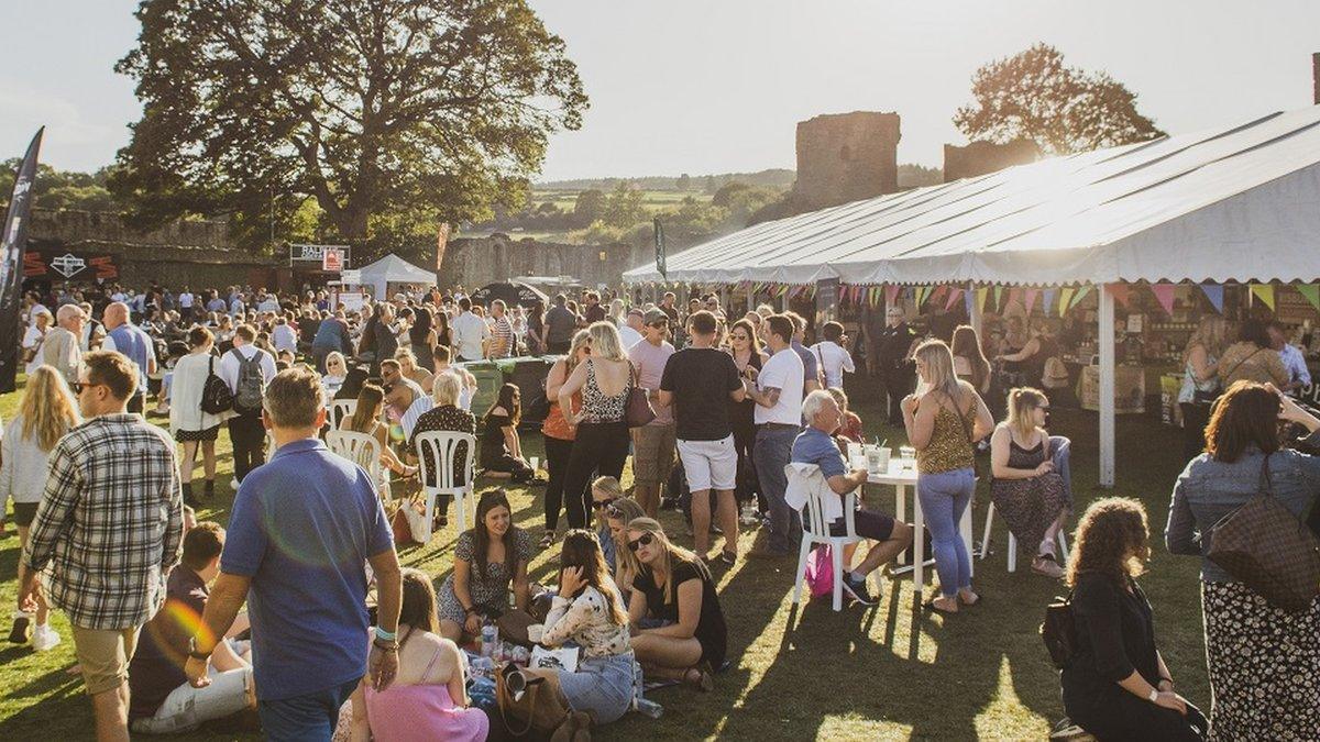 Visitors to last year's food festival