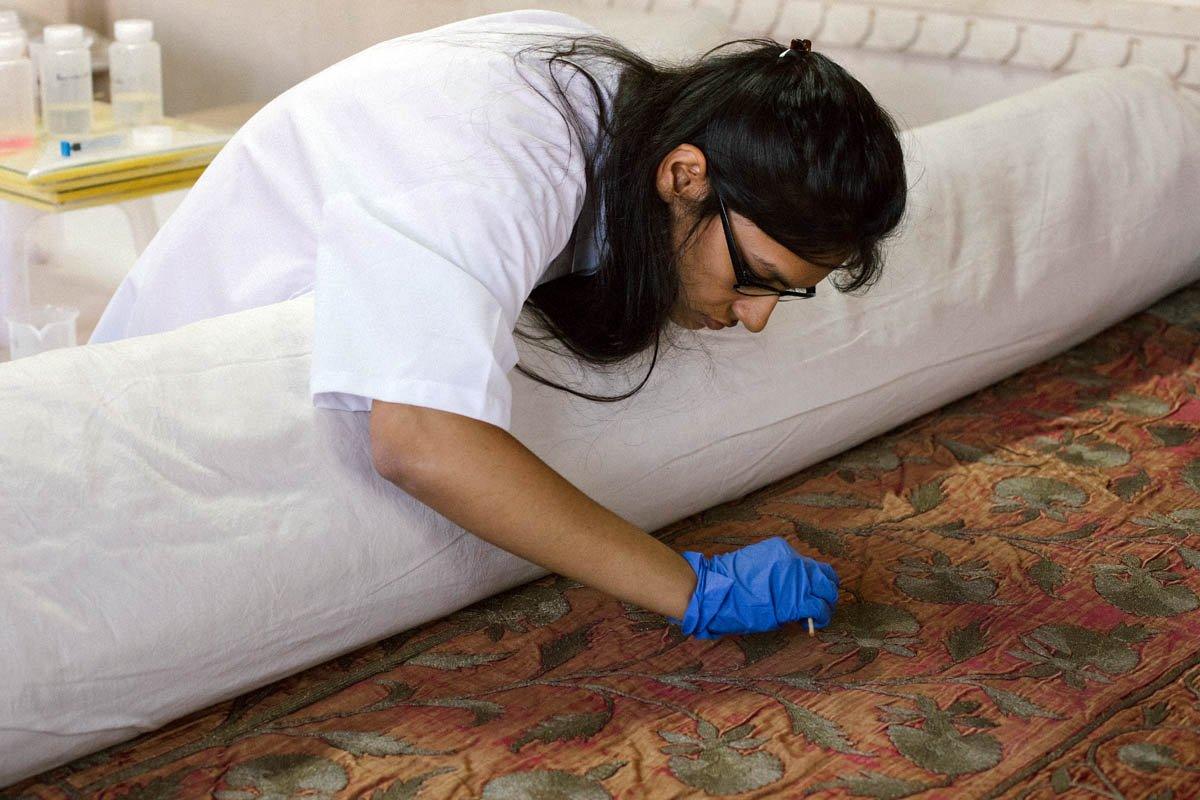 Mehrangarh tent restoration