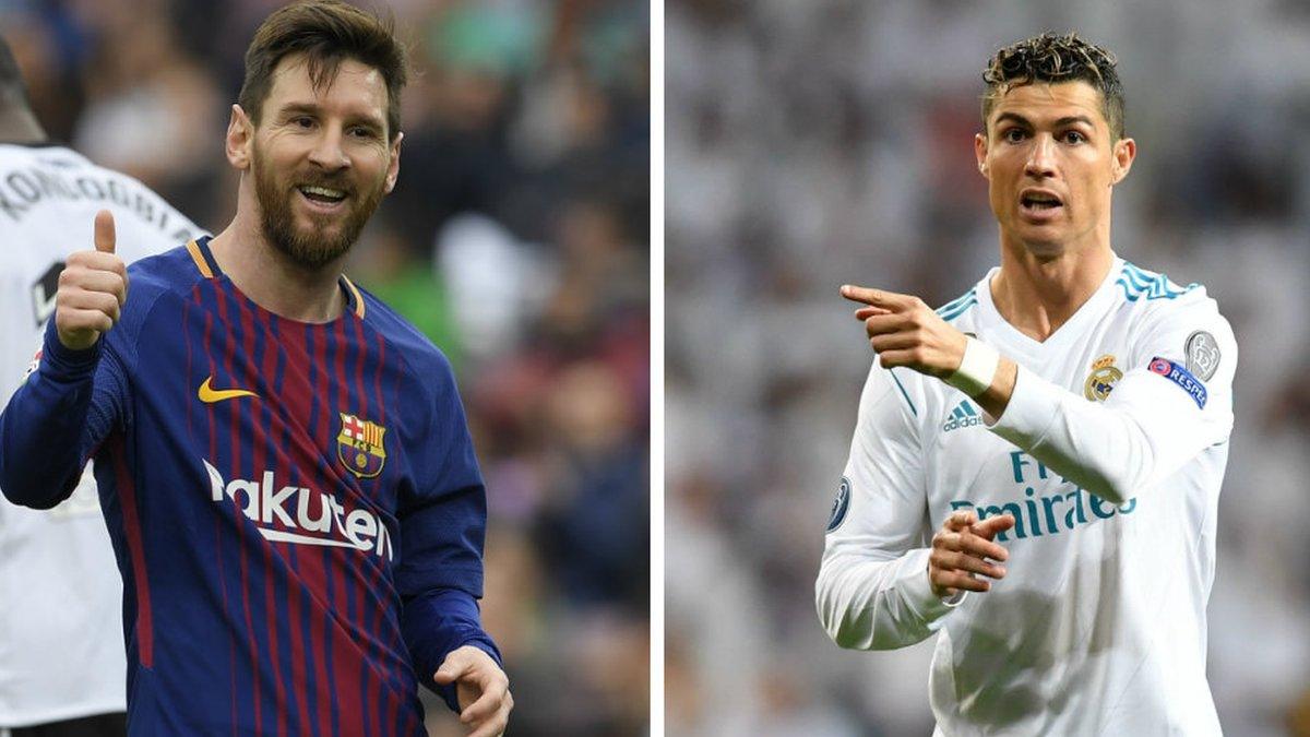 Lionel Messi and Cristiano Ronaldo