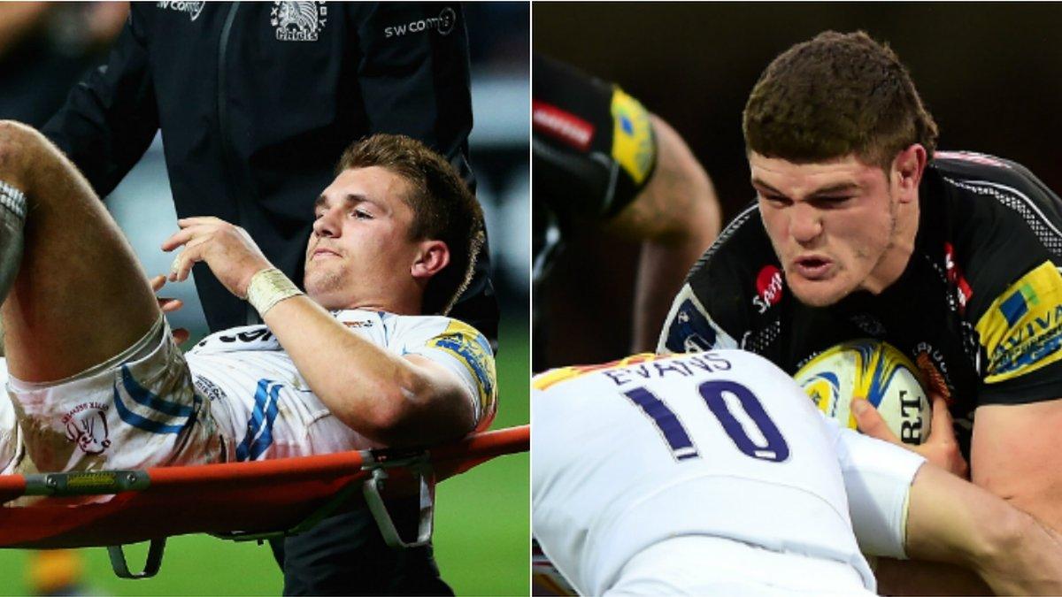 Henry Slade and Dave Ewers