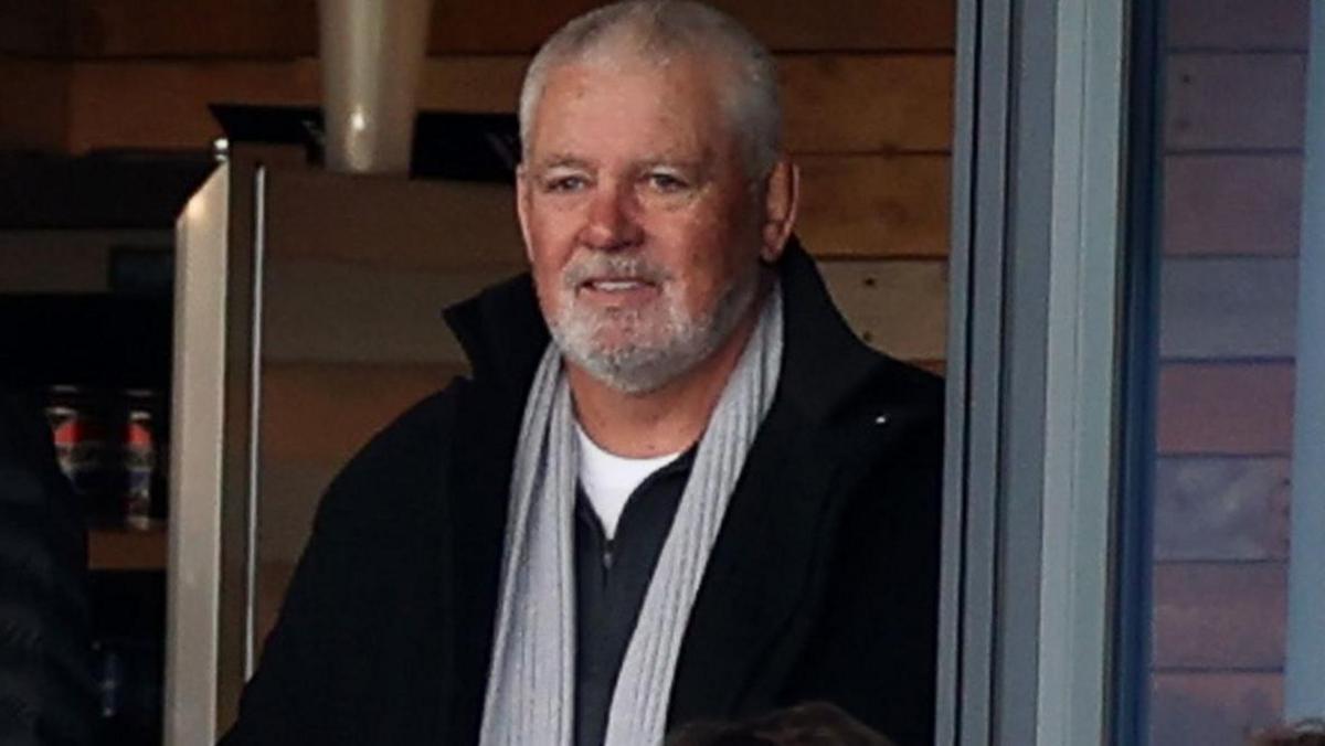 Warren Gatland at Rodney Parade