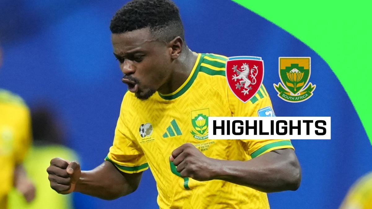 Mokoena Penalty Salvages South Africa Draw vs Czech