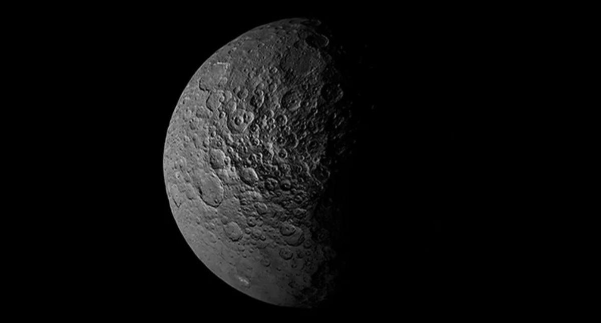 Dwarf planet Ceres, as seen by Nasa's Dawn Mission. 