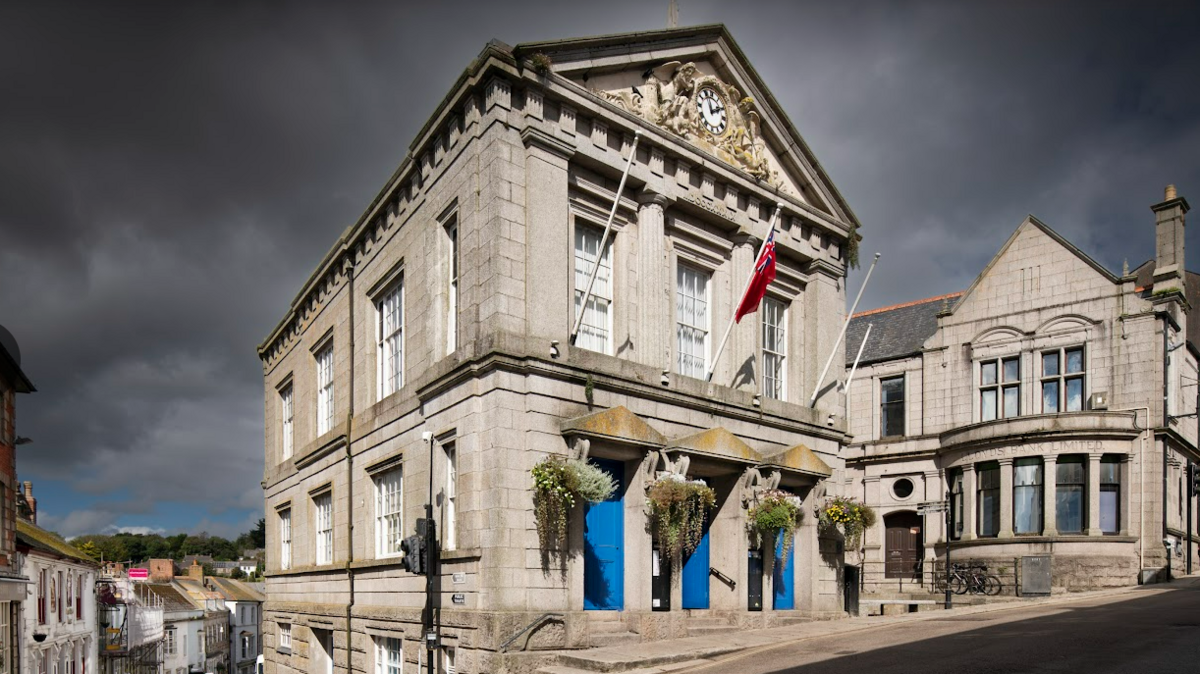 General view of the Guildhall from the south-west. 
