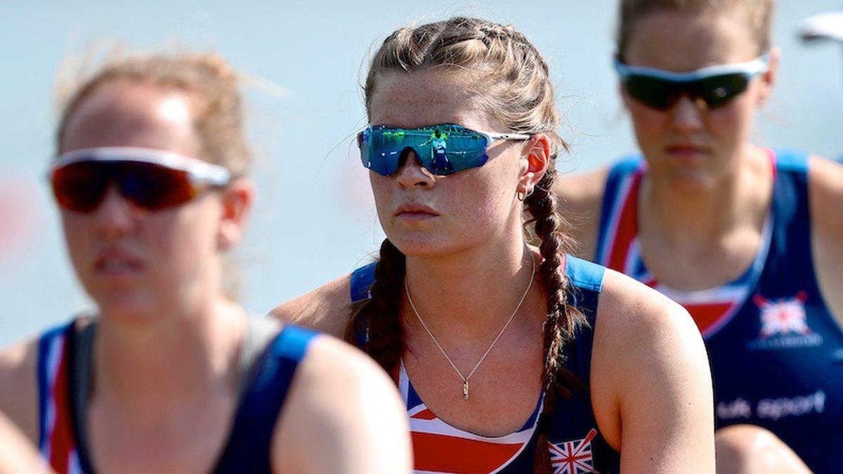 Rebecca Shorten was part of the Great Britain women’s eight in Lucerne