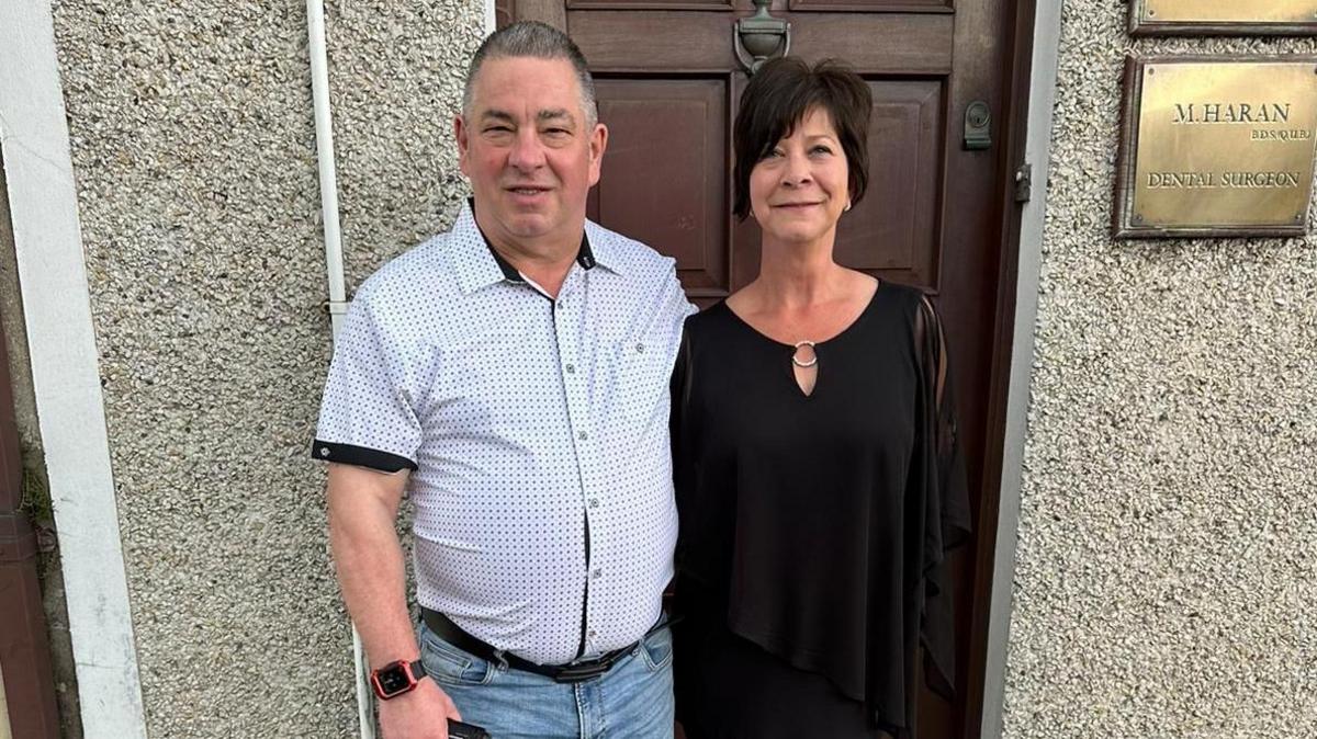 Billy and Shannon visit mother’s family home in Omagh