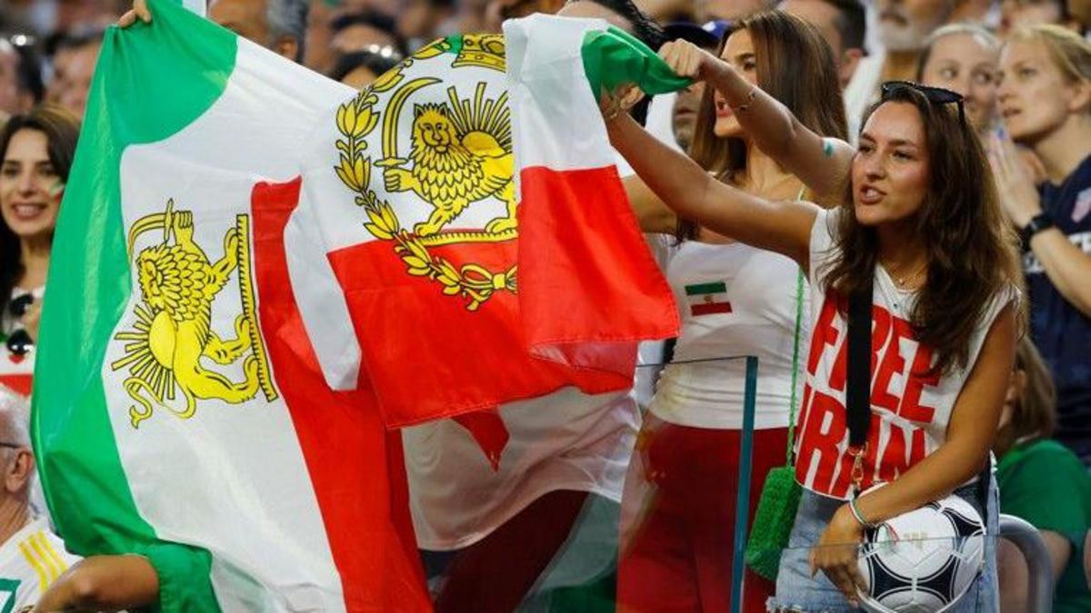 Iran v Iran: Dissidents Flood LA Match With Protest