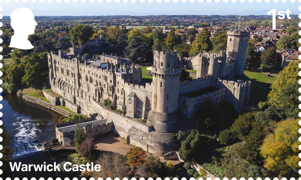 Warwick castle - in Warwick, England.