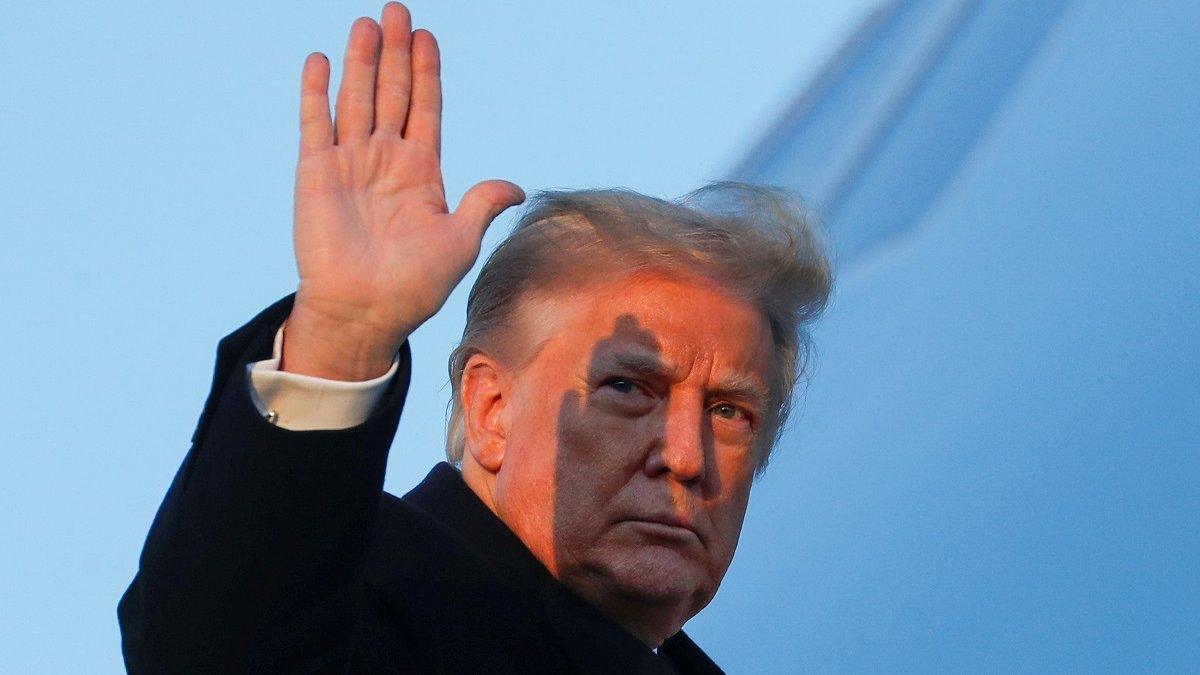 Donald Trump (file pic Dec 2020)