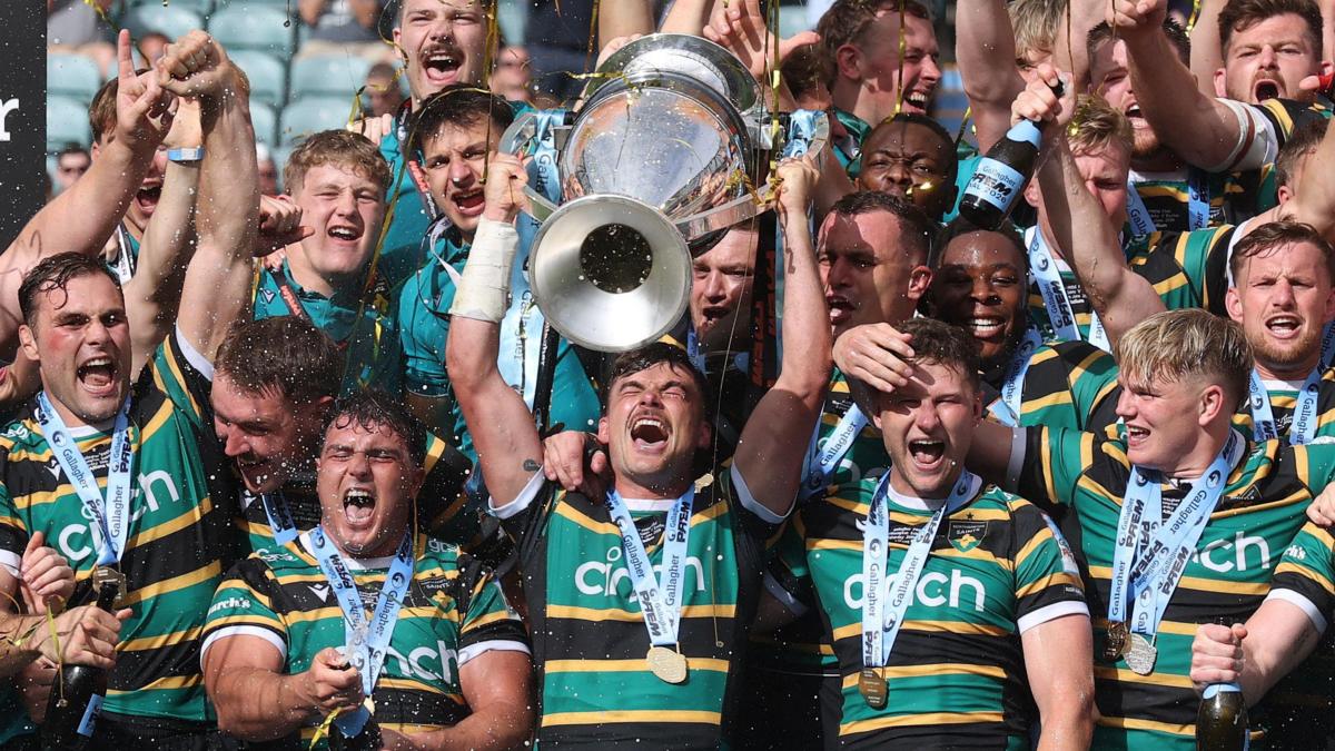 Hendy double powers Northampton to Prem Rugby title