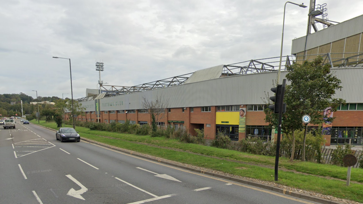 Carrow Road stadium and Koblenz Avenue