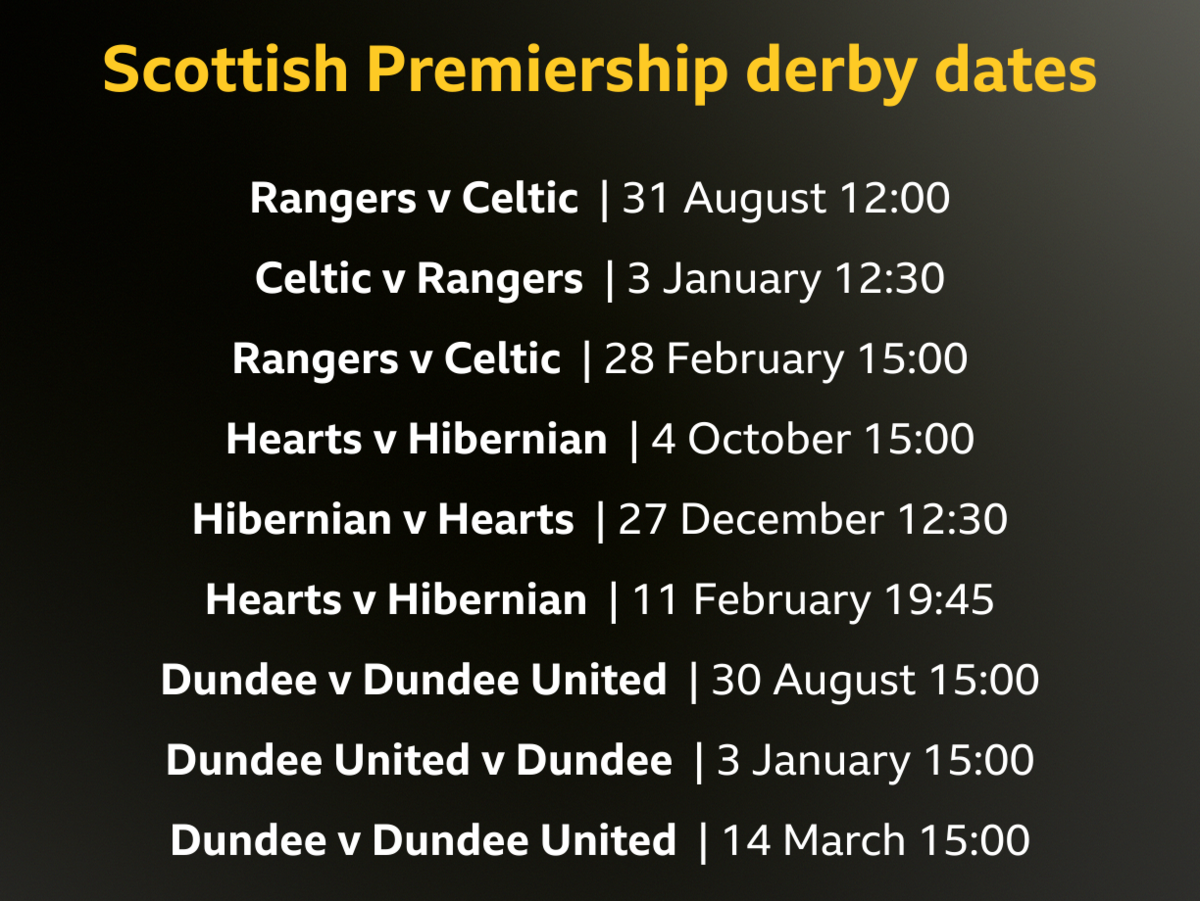 derby day fixtures