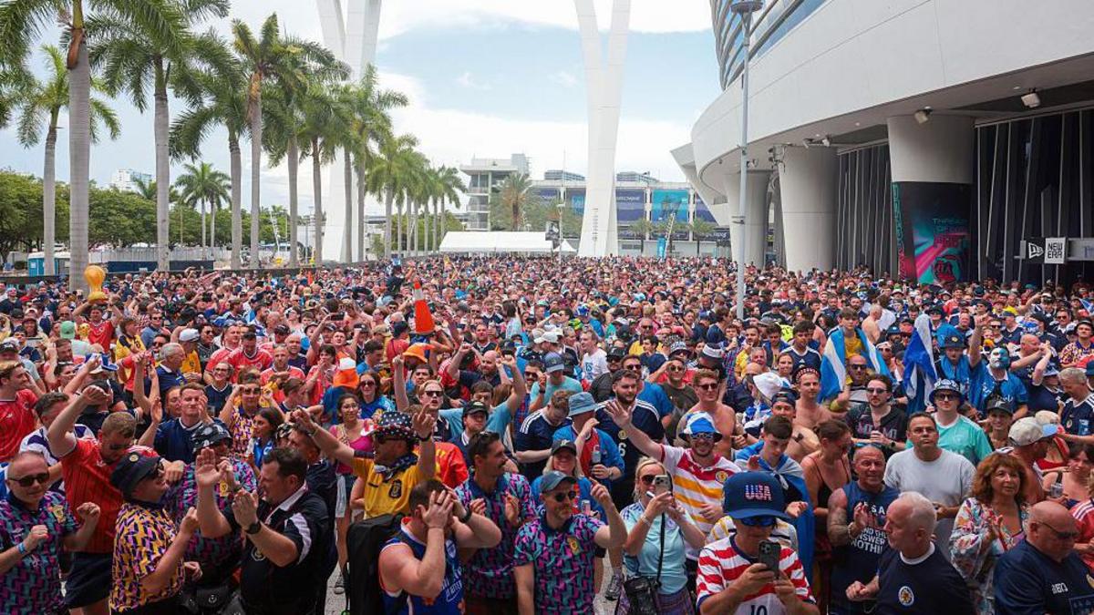 Scotland Fans Pack Miami as Gilmour Throws First Pitch