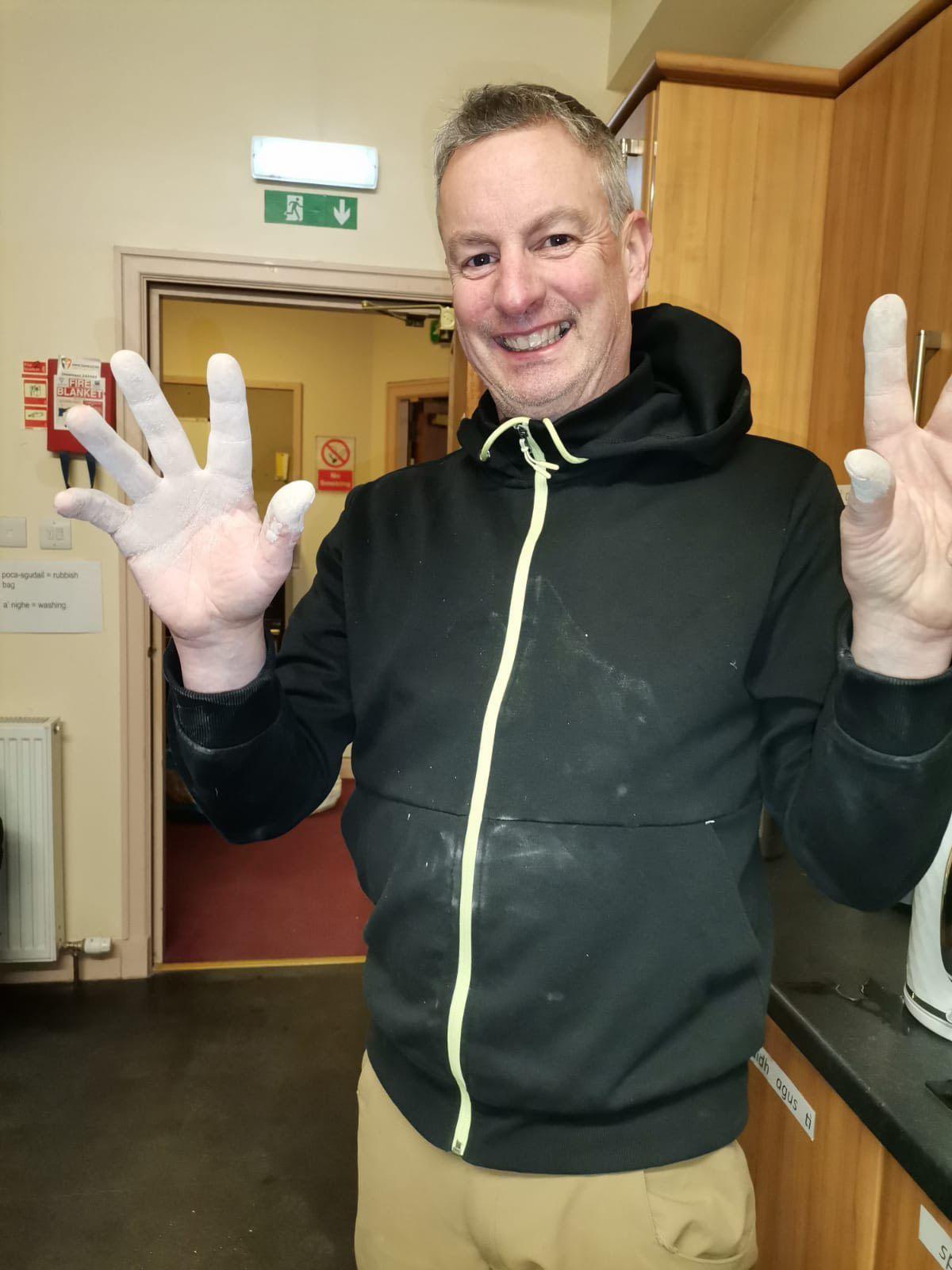 Obair sgioblachaidh aig Cultarlann Inbhir Nis