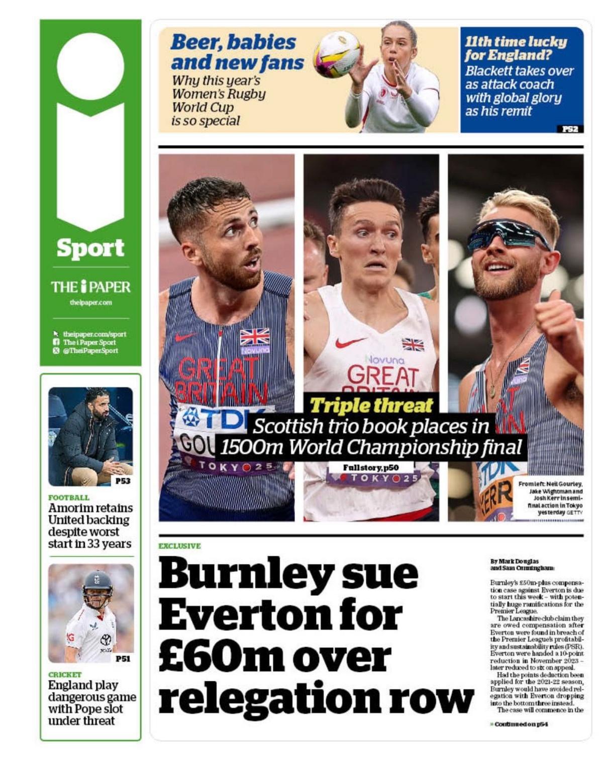 The I sports section