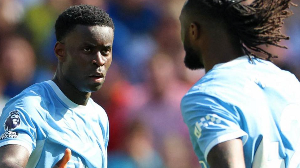 Marc Guehi scored his third goal since joining Manchester City in January