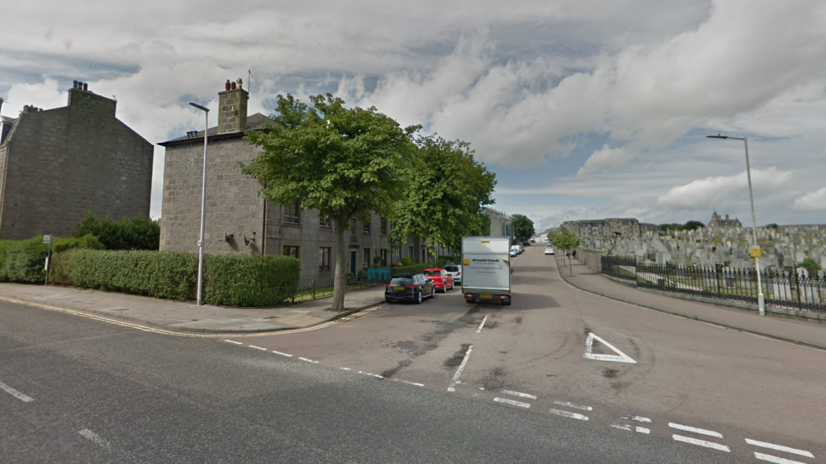 A general view of Seaforth Road in Aberdeen.