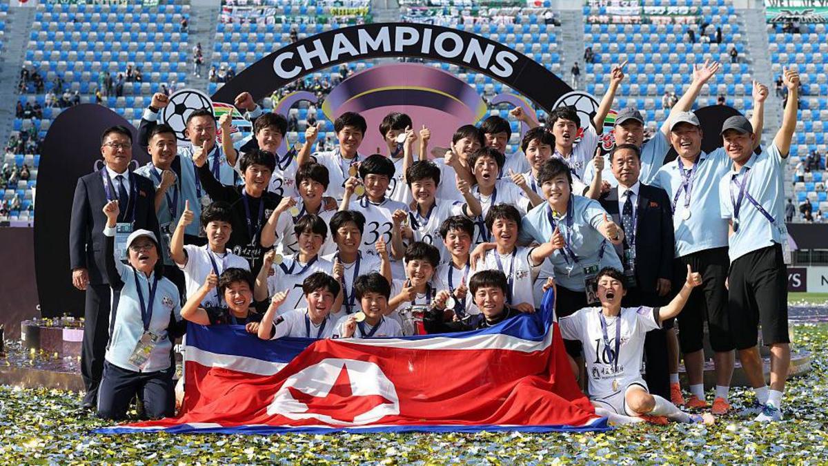 Corea del Norte conquista el título asiático femenino en suelo surcoreano con un histórico partido