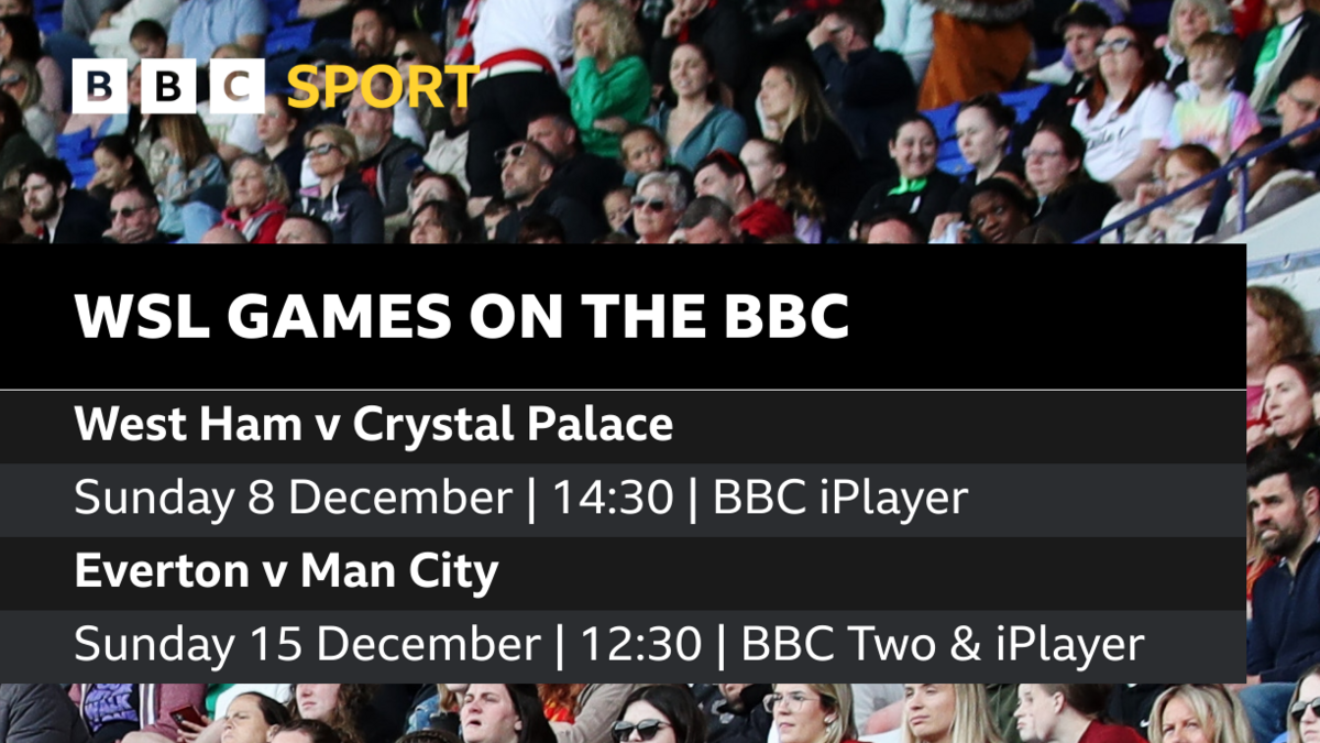 WSL games on BBC