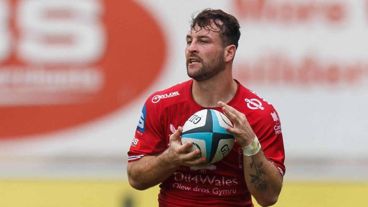 Wing Ryan Conbeer played for Scarlets from 2016-2024