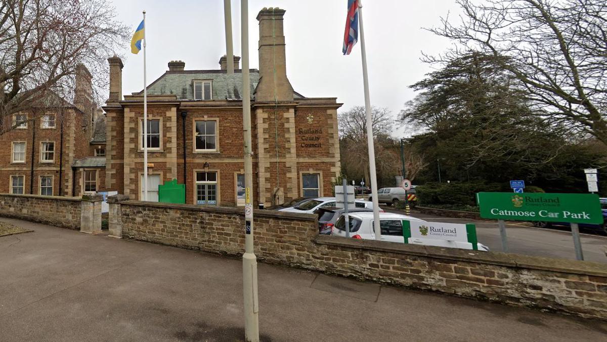 Streetview image of Rutland County Council headquarters