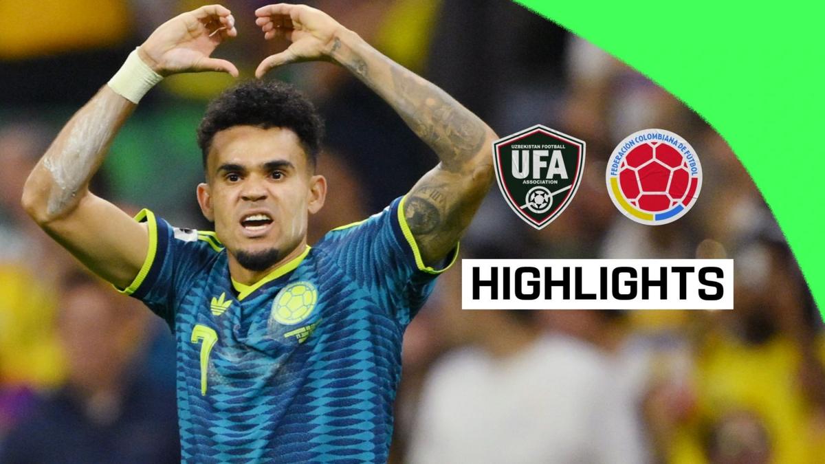 Colombia beat Uzbekistan 3-1 in World Cup return