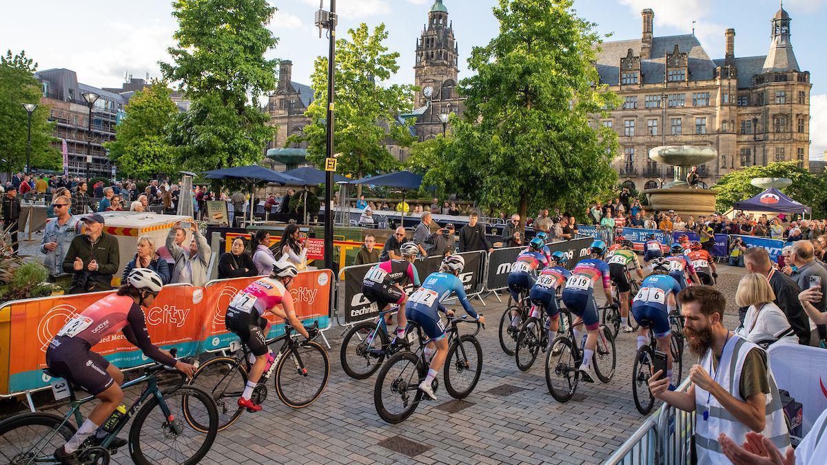 Cyclists in the city