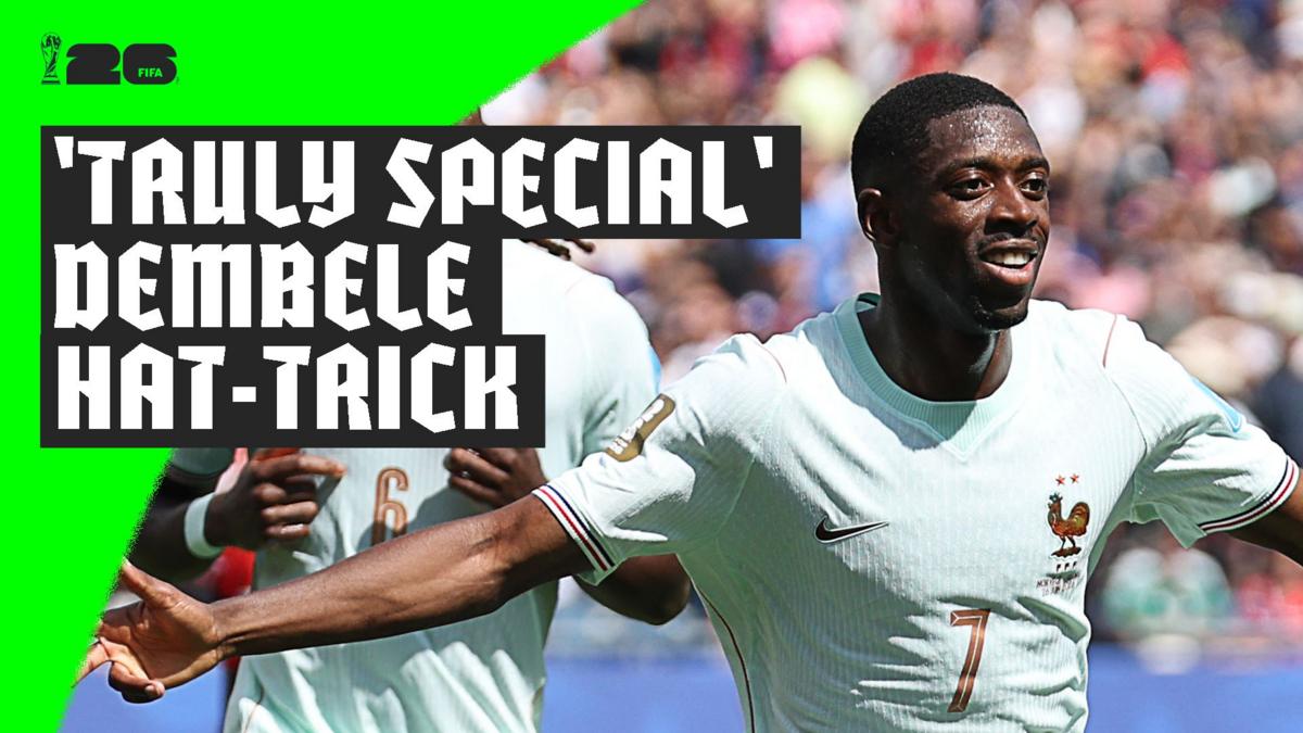 La noche mágica de Dembélé: hat-trick en la primera mitad que dejó sin palabras al mundo del fútbol