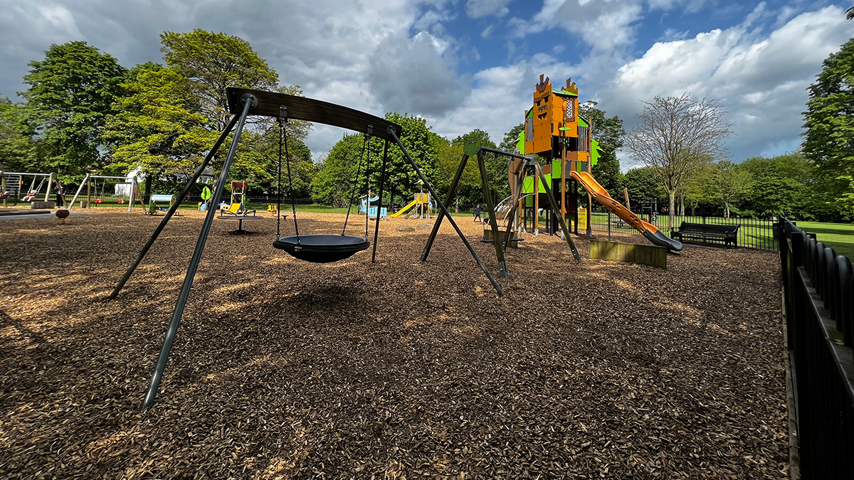 An image of Bridgford Park play area